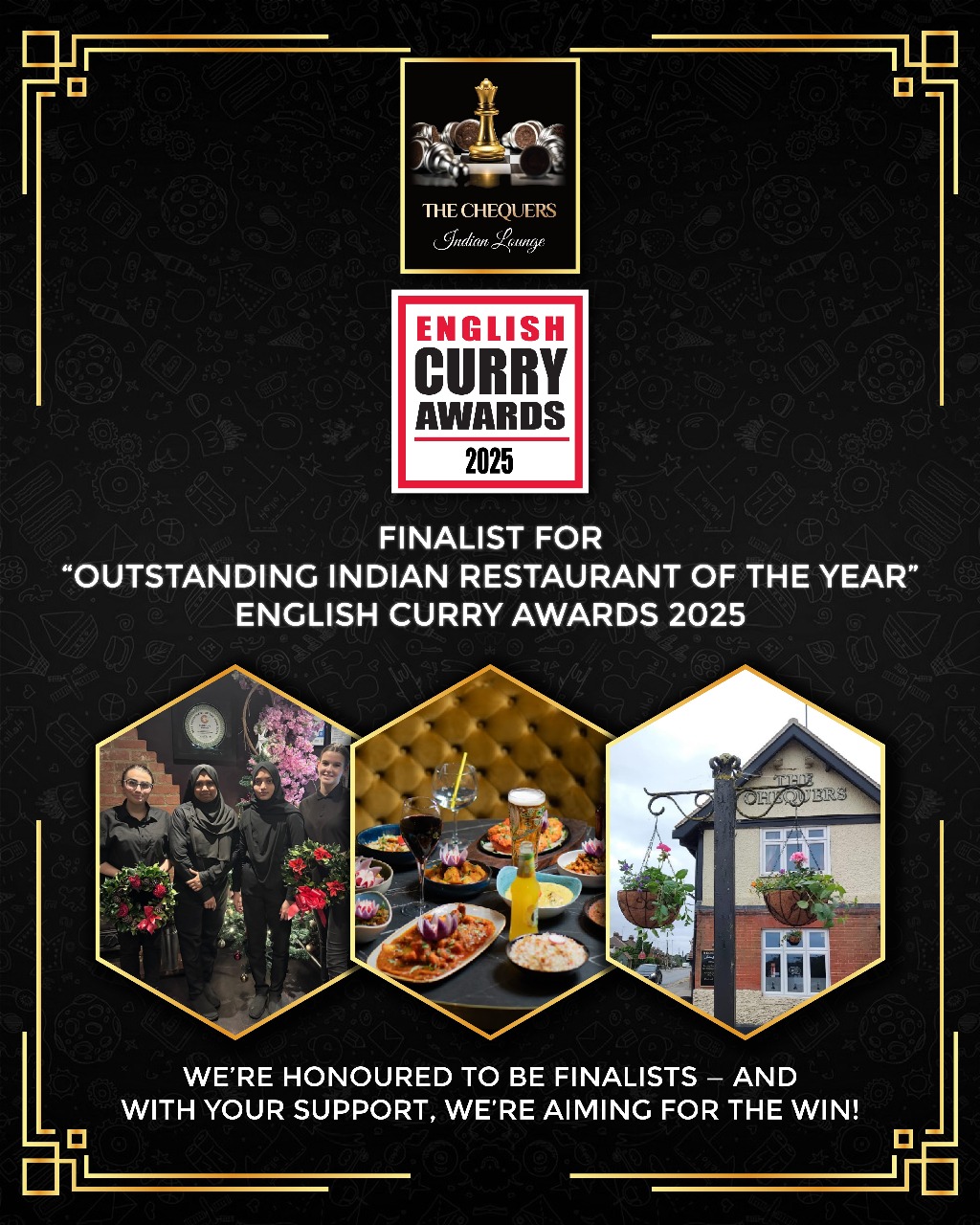 Jilani Restaurant Honoured by James Cartlidge MP
