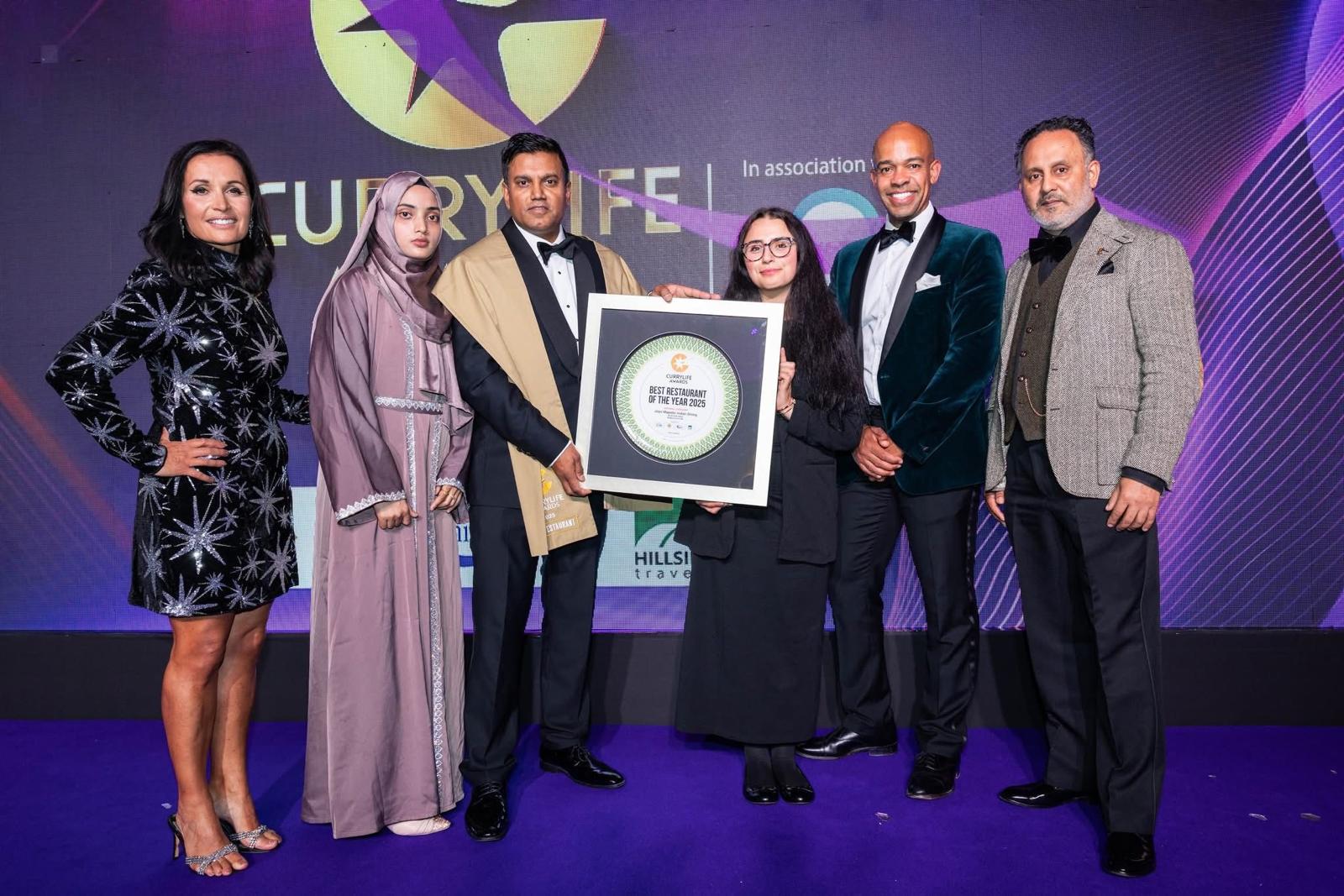 Jilani Restaurant Honoured by James Cartlidge MP